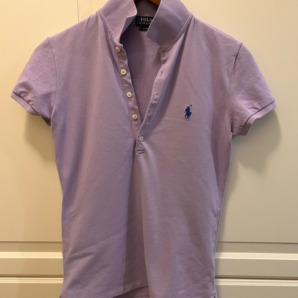 Polo Ralph Lauren slim fit polo Size small Purple